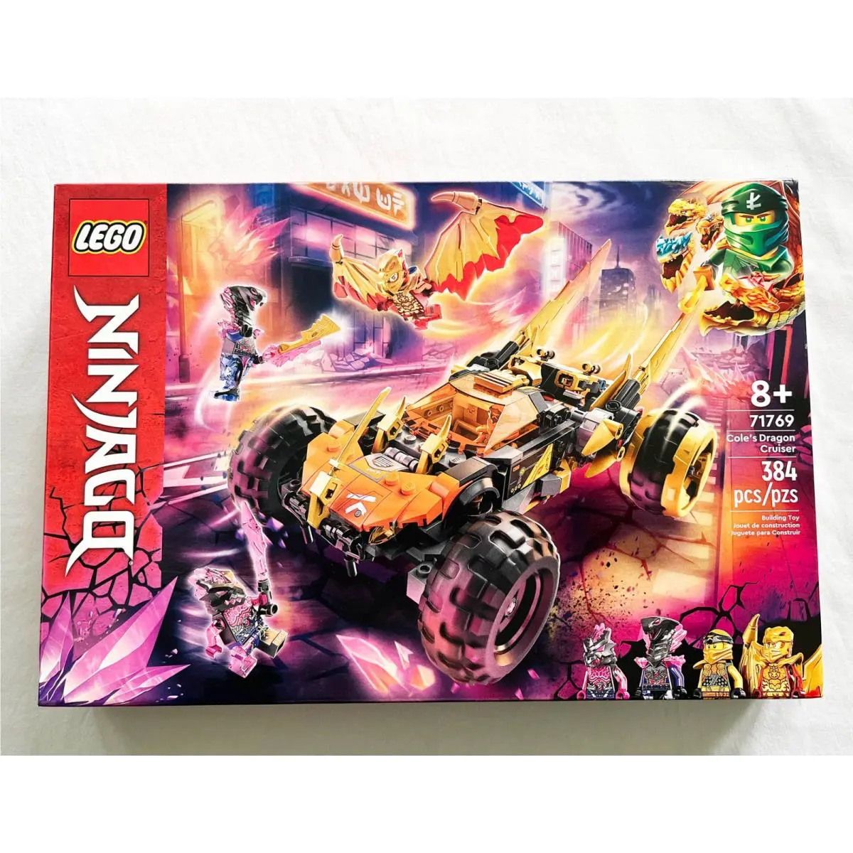 Lego Ninjago Cole’s Dragon Cruiser 71769 Box Retired