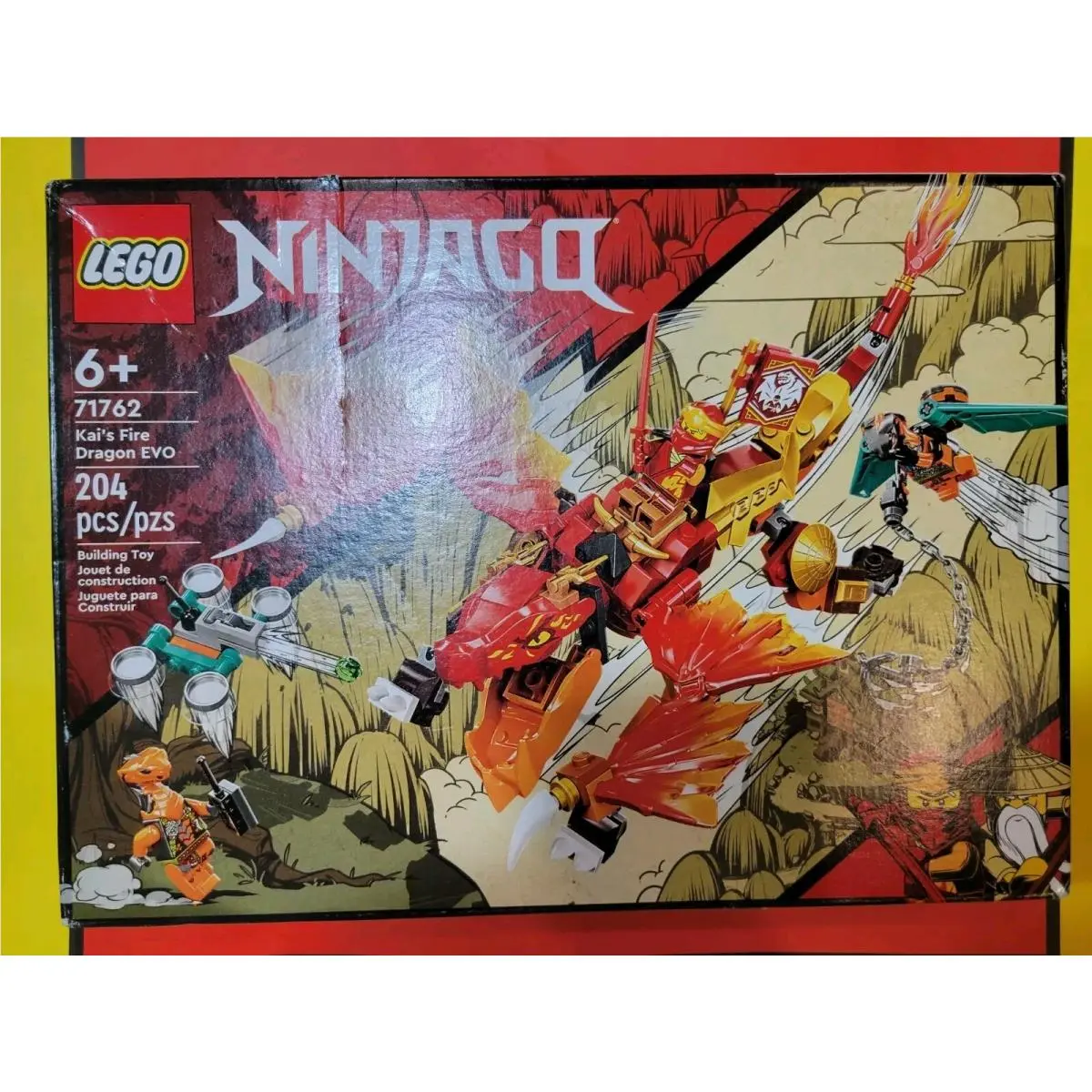Lego Ninjago - Kai’s Fire Dragon Evo 71762 Retired