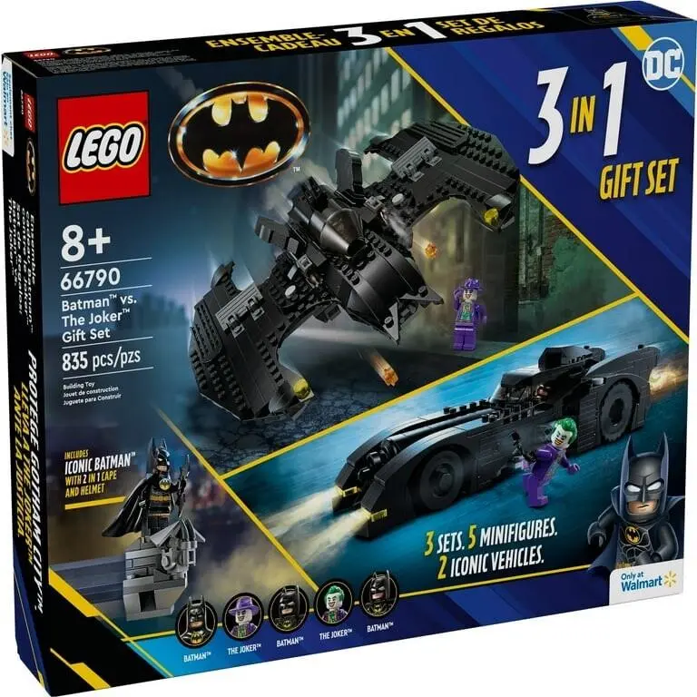 Lego Batman 3 In 1 66790 Batman Vs. The Joker Gift Set