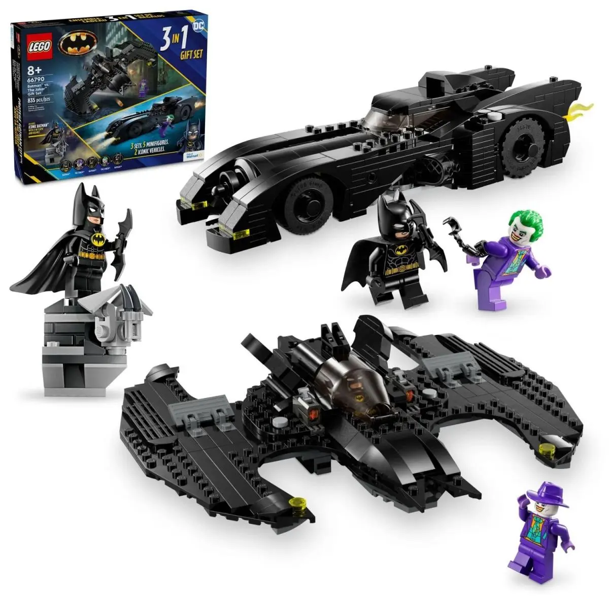 Lego 66790 Batman vs The Joker Gift Set 3 in 1 Set 30653 76224 76265 Retired
