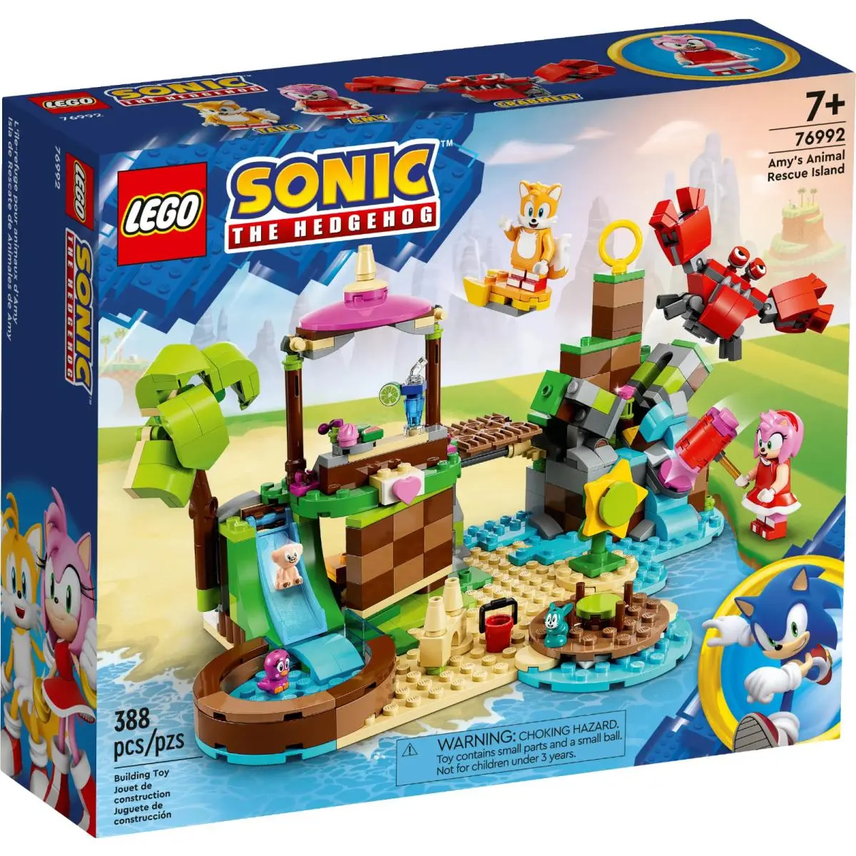 Lego Sonic 76992 Amy`s Animal Rescue Island