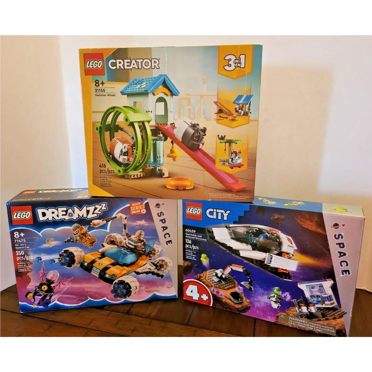 Legos 3 Sets 60429 City 71475 Dreamzzz 31155 3 In 1 All 2024