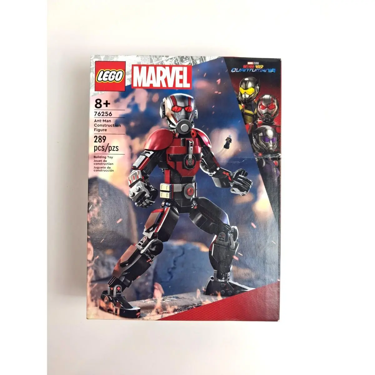Lego Marvel Ant-man: 289pc Construction Figure Building Set Item 76256