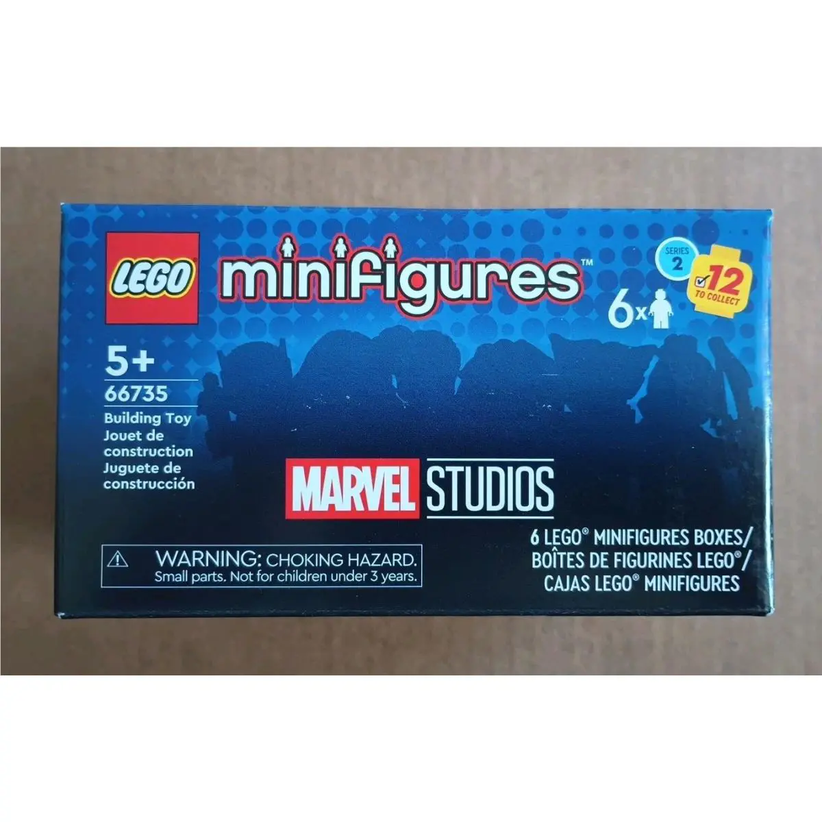 Lego Minifigures 66735 Marvel Series 2 6 Pack Retired Set