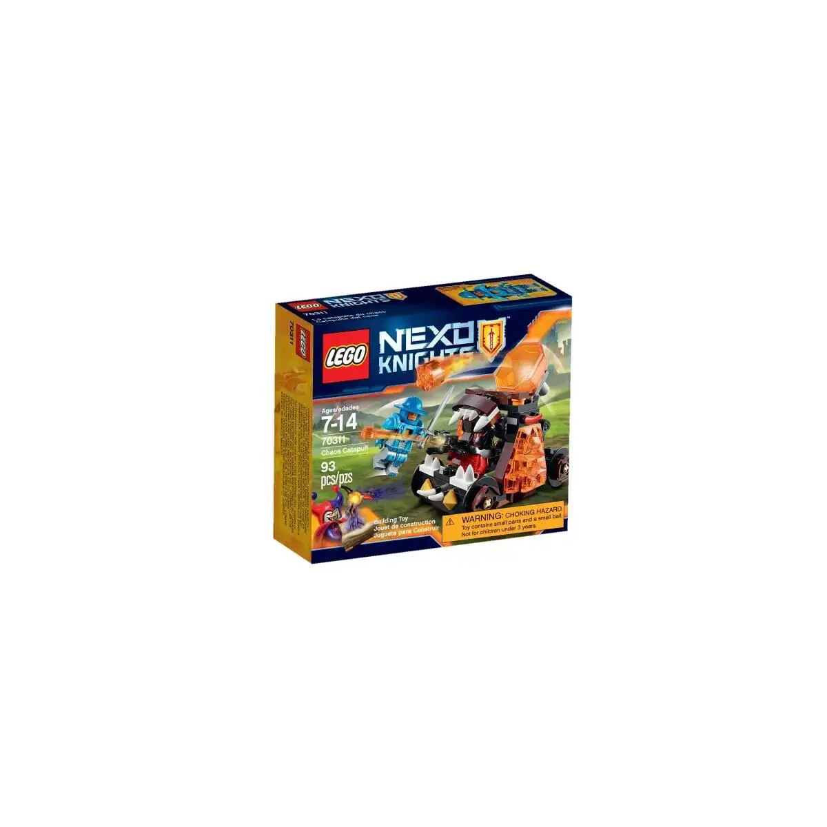 Lego Chaos Catapult 70311 Nexo Knights Minifigure Building Set