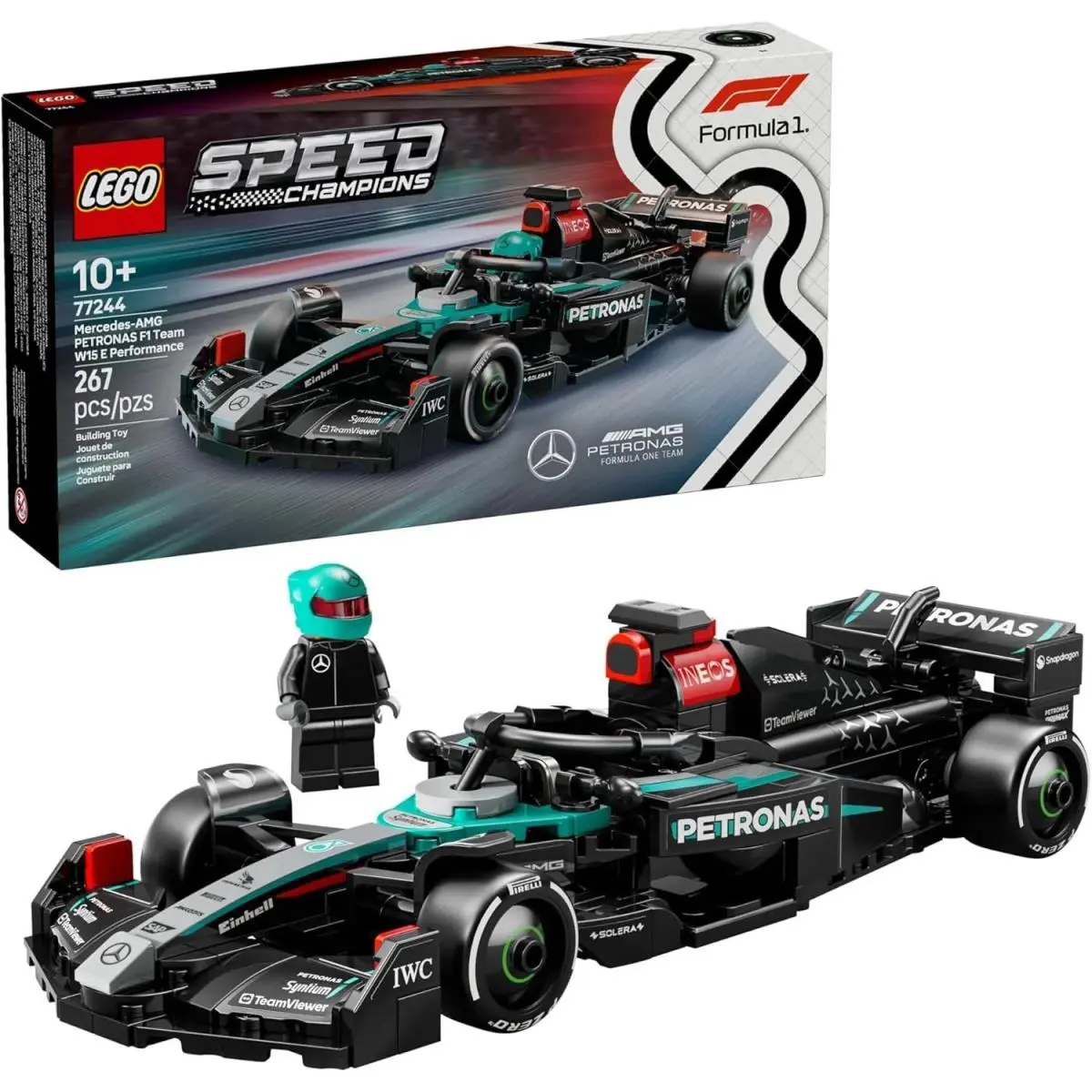 Lego: Speed Champions Mercedes-amg F1 W15 Race Car 77244