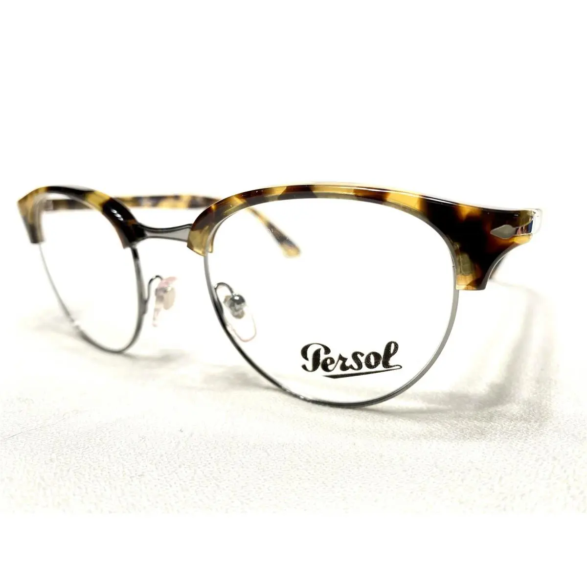 Persol PO8129-V 1056 Tortoise Gunmetal Modern Eyeglasses Frames 48/20 145