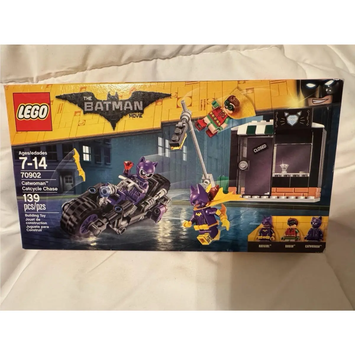 Nip Lego Batman Movie Catwoman Catcycle Chase 70902