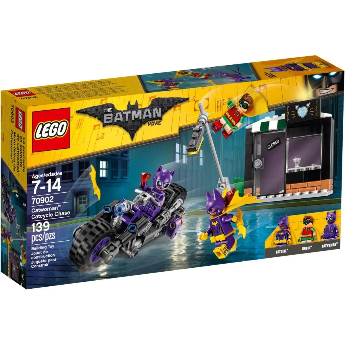 Lego The Lego Batman 70902 Catwoman Catcycle Chase Retired Building Set