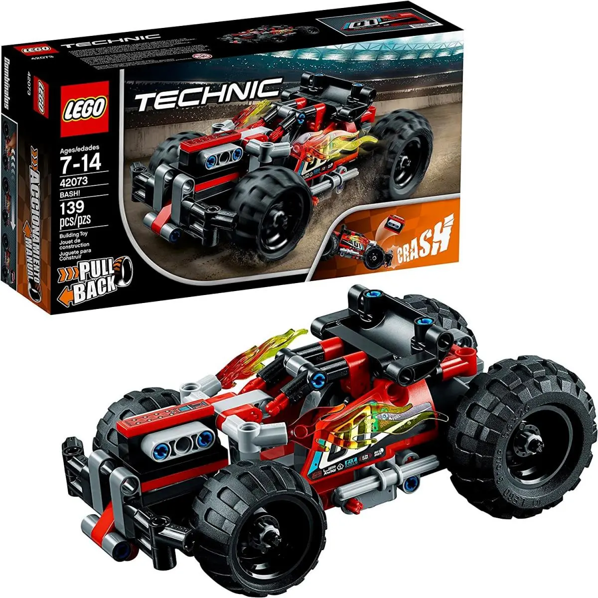 Lego Technic Bash 42073 Building Kit 139 Pieces Multicolor