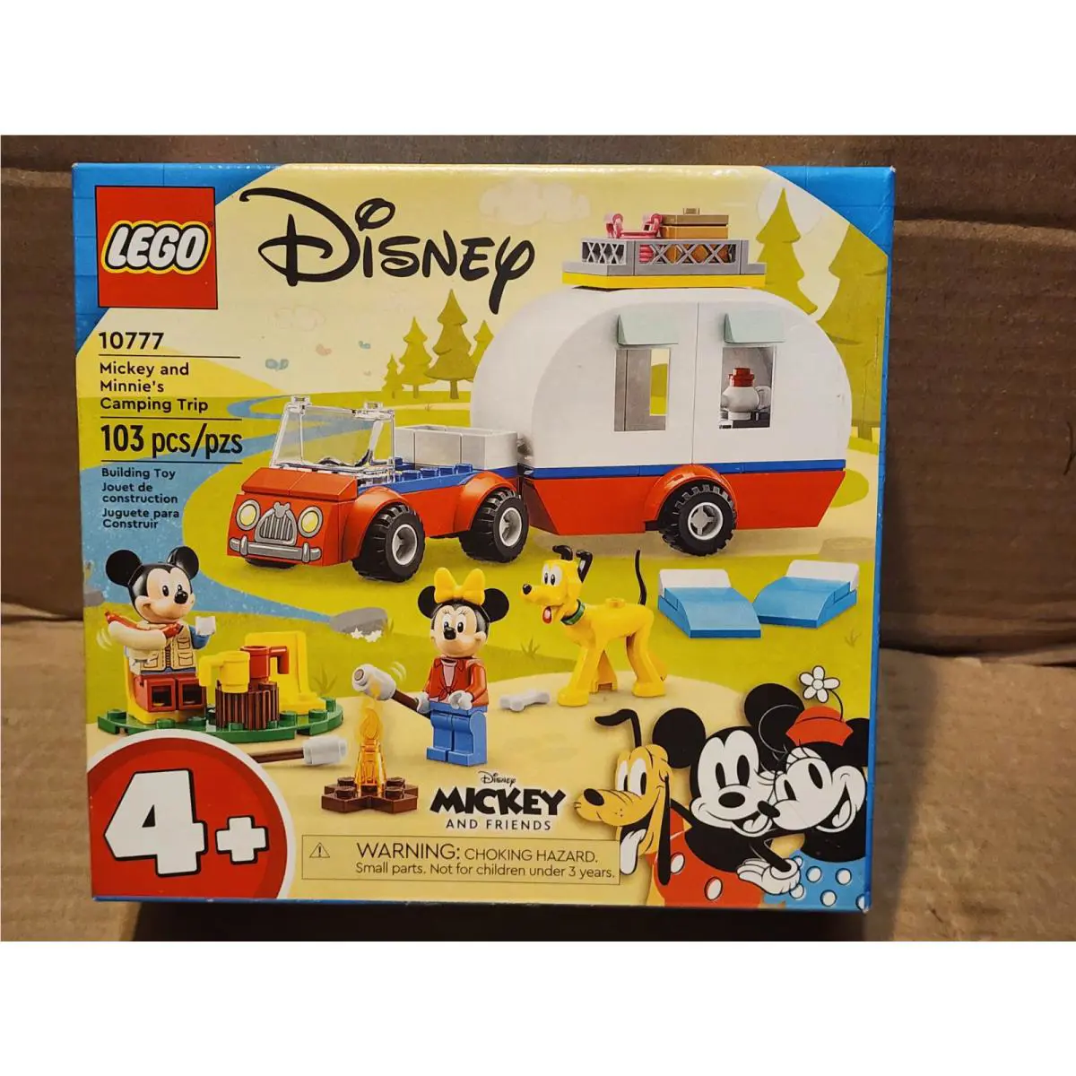 Lego 10777 Disney Mickey and Minnie`s Camping Trip 103pcs Age 4+