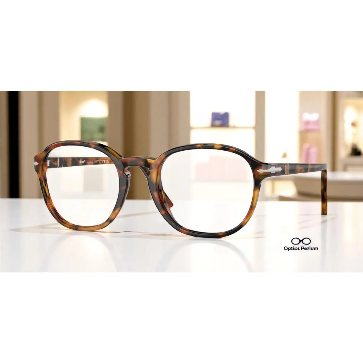 Persol PO3343V 1052 Madreterra Clear 53 mm Unisex Eyeglasses