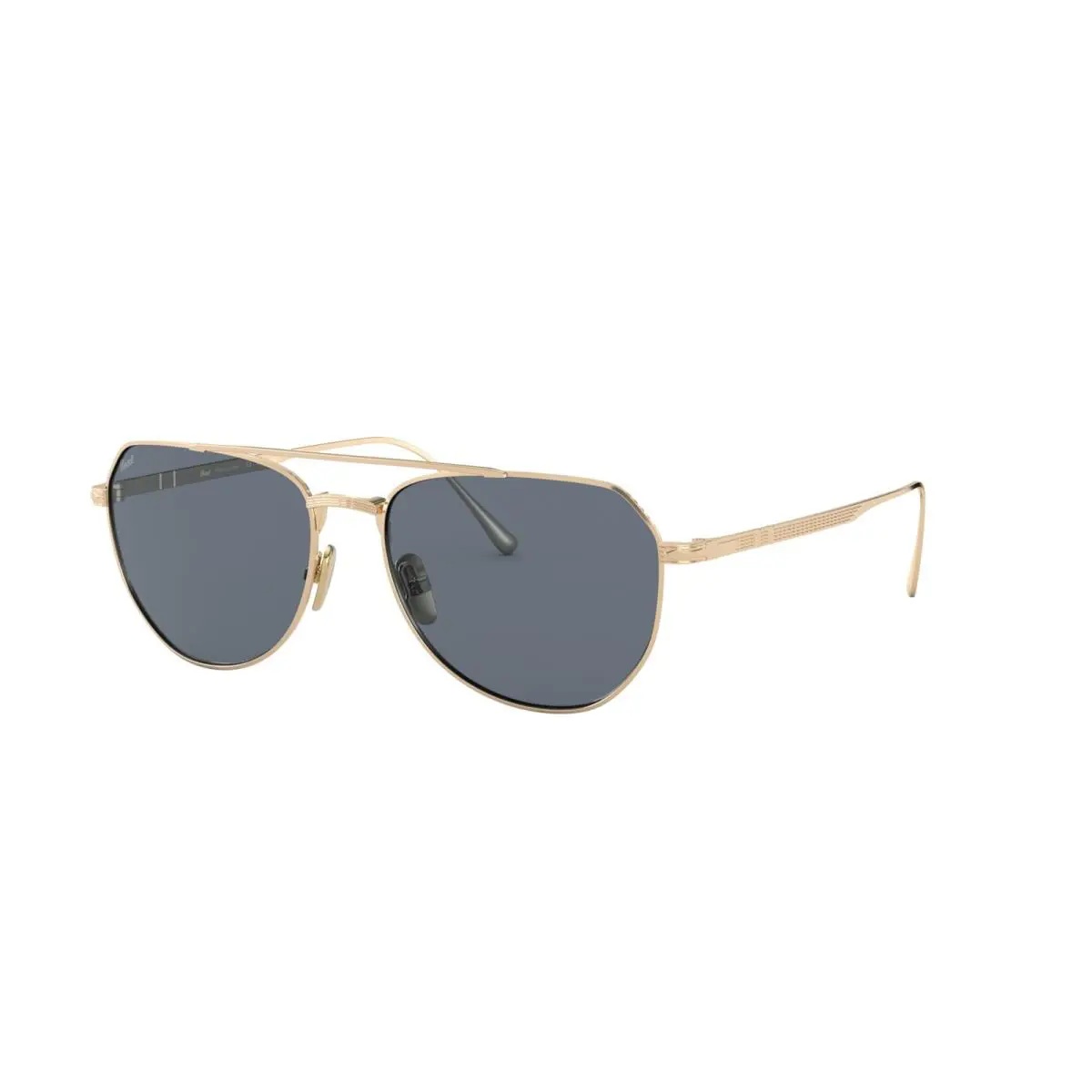 Sunglasses PO5003ST 800056 54mm Gold / Light Blue Lens by Persol