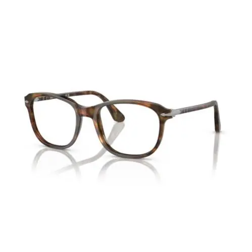 0PO1935V 108 Caffe/caffe Square Unisex Eyeglasses by Persol