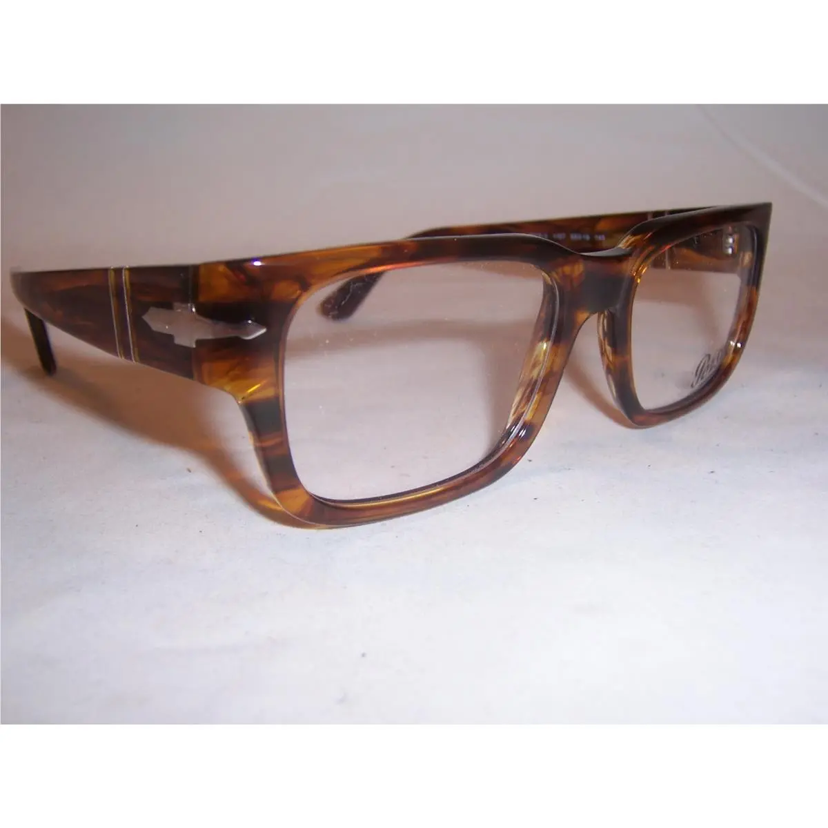 Persol Eyeglasses PO 3315V 1157 Striped Brown 55mm RX 3315