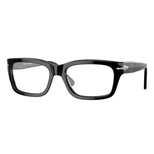 Persol 0PO3301 95 Black Rectangle Men`s Eyeglasses