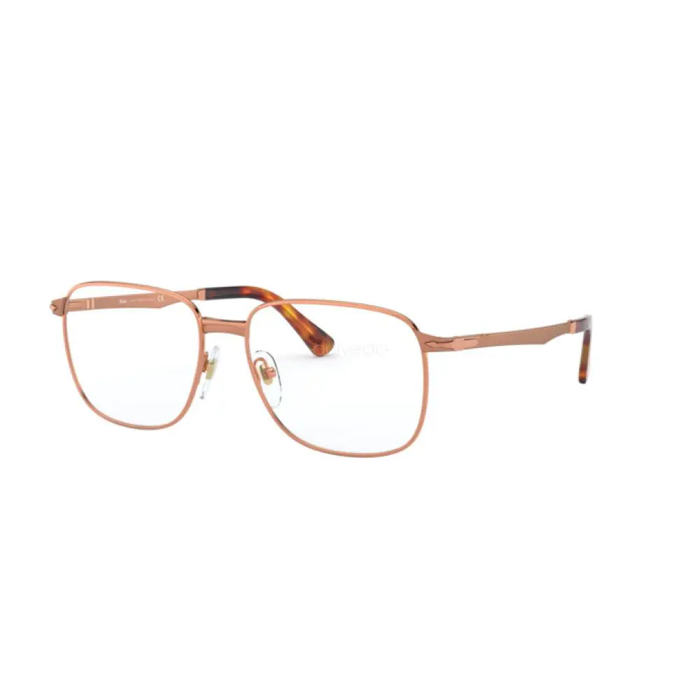 PO2462V 1075 Havana Rectangle Square Men`s 55 mm Eyeglasses by Persol