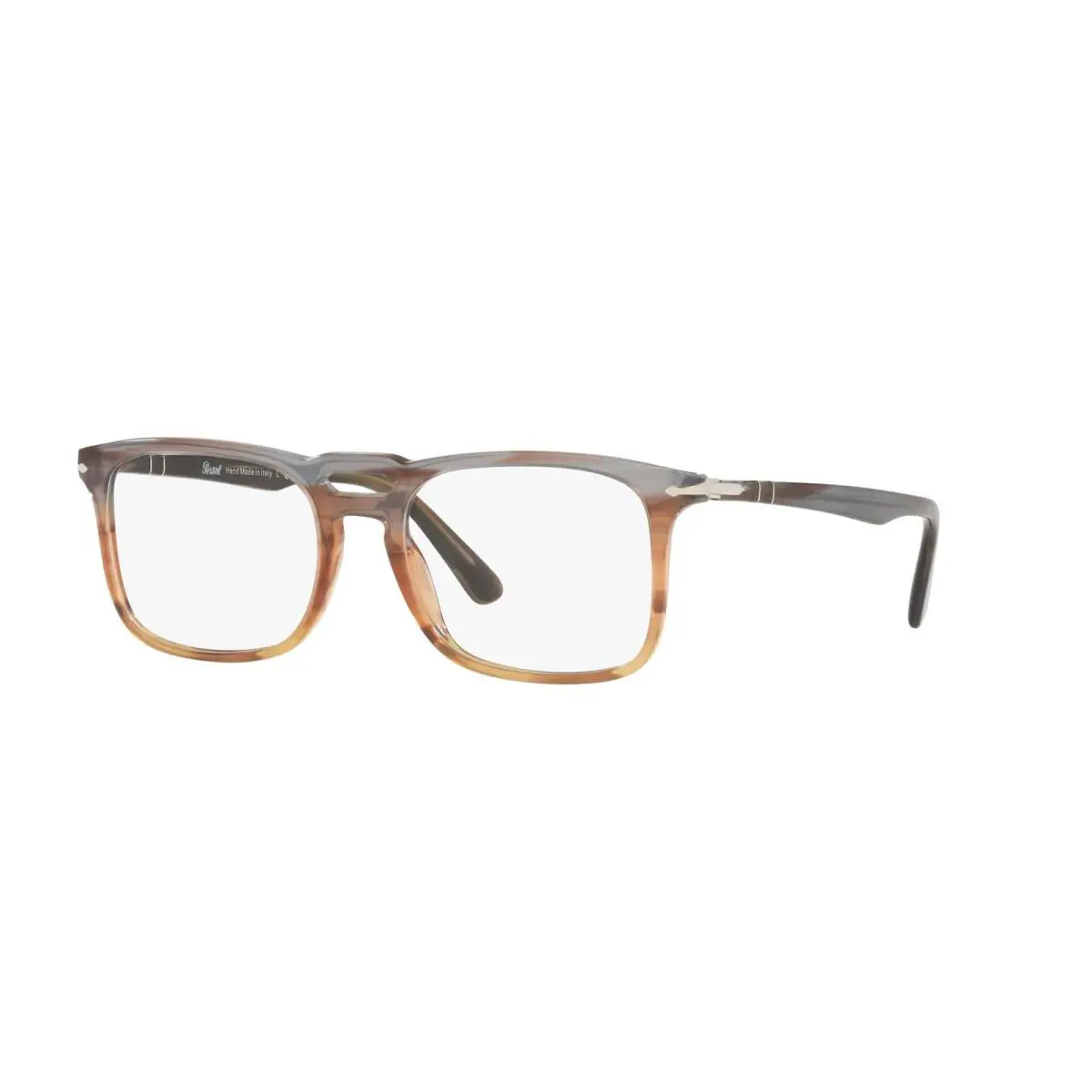 Persol Eyeglasses PO3277V 1137 54mm Striped Grey Gradient Brown / Demo Lens
