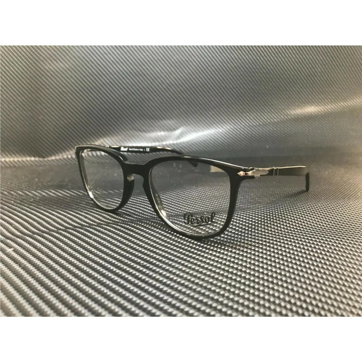 Persol PO3240V 95 Black Square Unisex 50 mm Eyeglasses