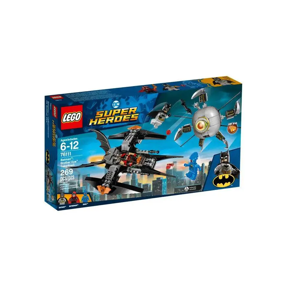 Lego Batman: Brother Eye Takedown 76111 Super Heroes Minifigure Building Set