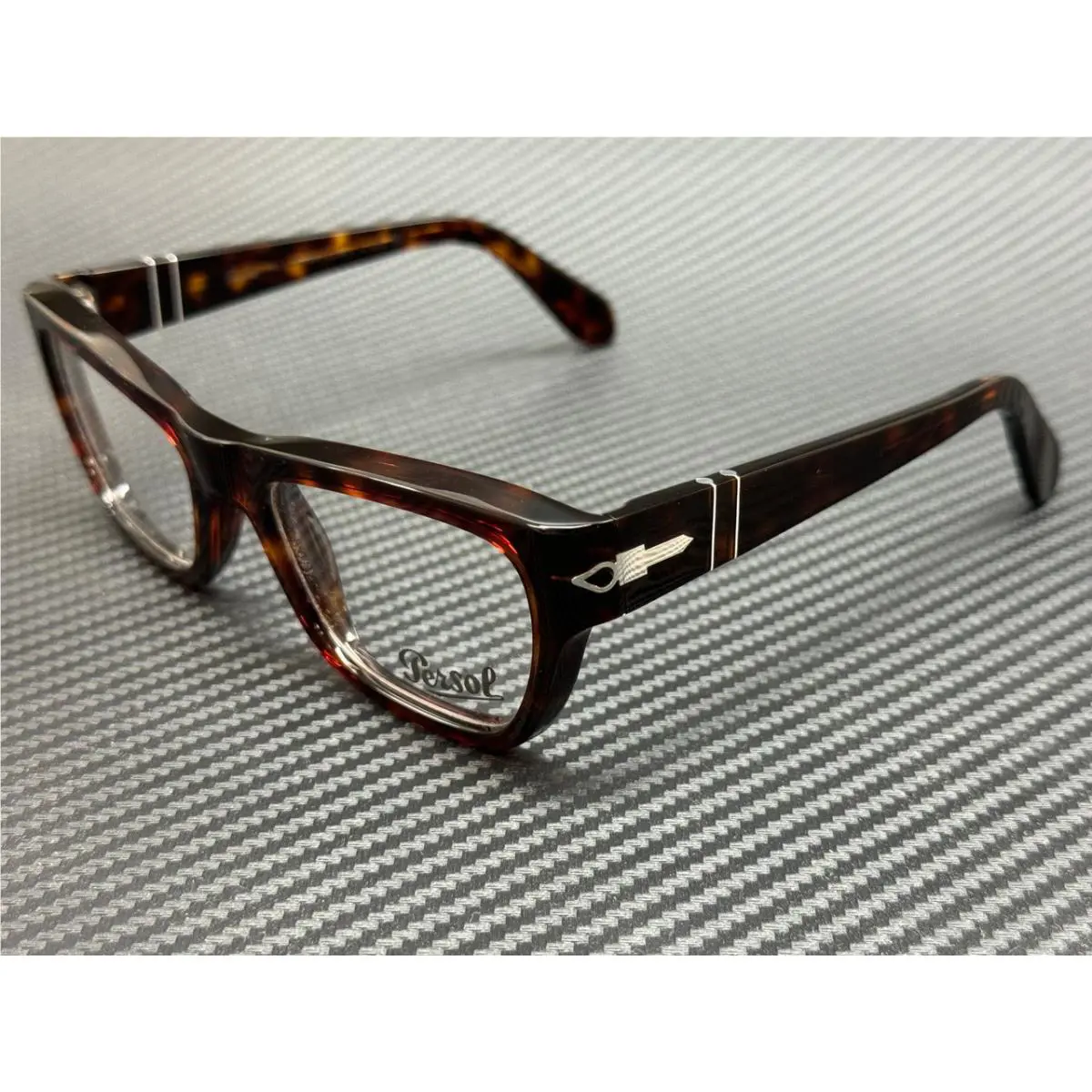 Persol PO0091V 24 Brown Havana Unisex 53 mm Eyeglasses