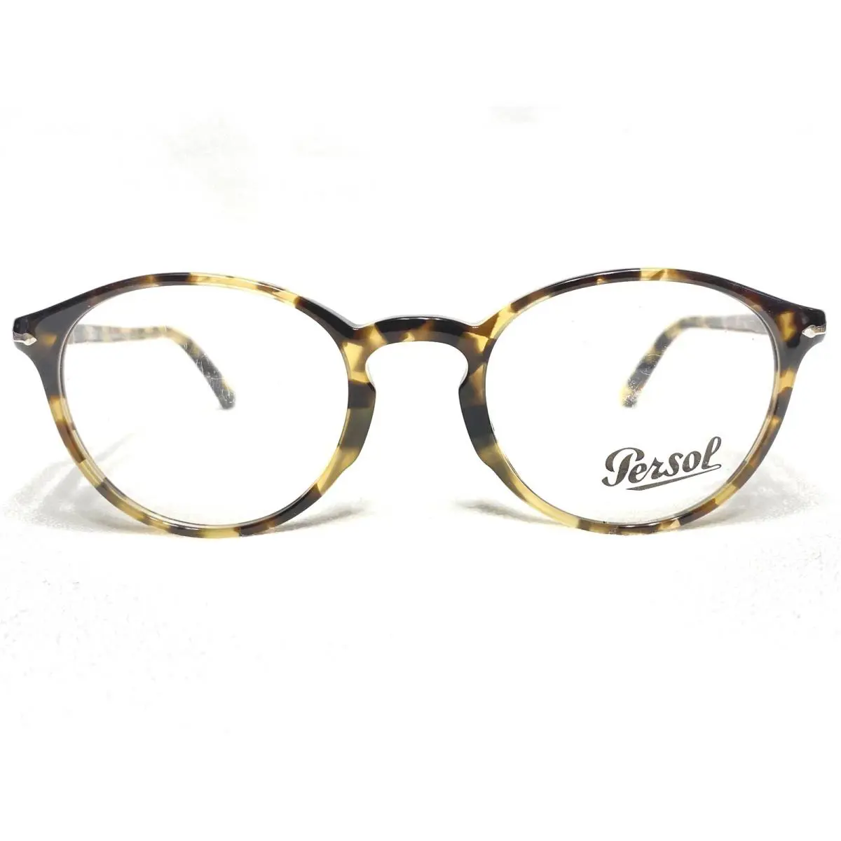 Persol PO3174V 1056 Mens Brown/beige Tortoise Oval Eyeglasses Frames 49/21