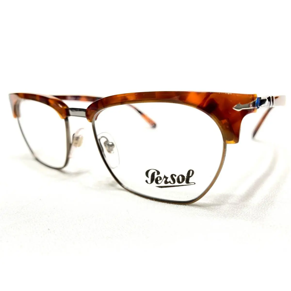 Persol PO3196-V 1072 Tailoring Edition Mens Tortoise Eyeglasses Frames 53/19 - Frame: Tortoise & Pewter, Manufacturer: 1072