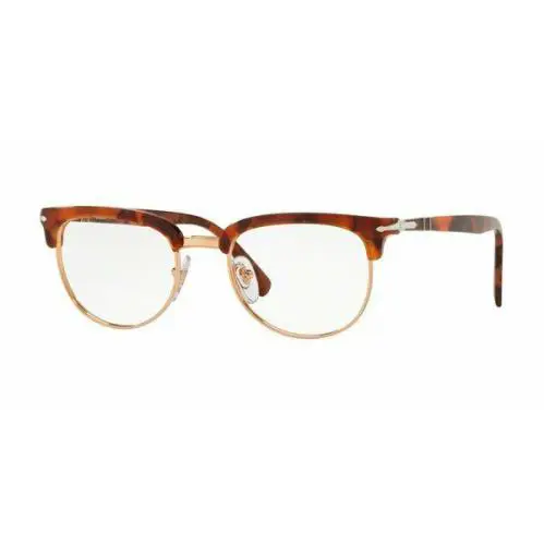 Persol RX Eyeglasses Frames PO3197V 1072 52 20 Brown Tortoise Tailoring Edition - Frame: Brown Tortoise