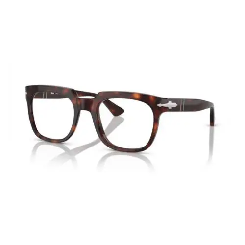 0PO3325V 24 Havana Rectangular Men`s 50mm Eyeglasses by Persol
