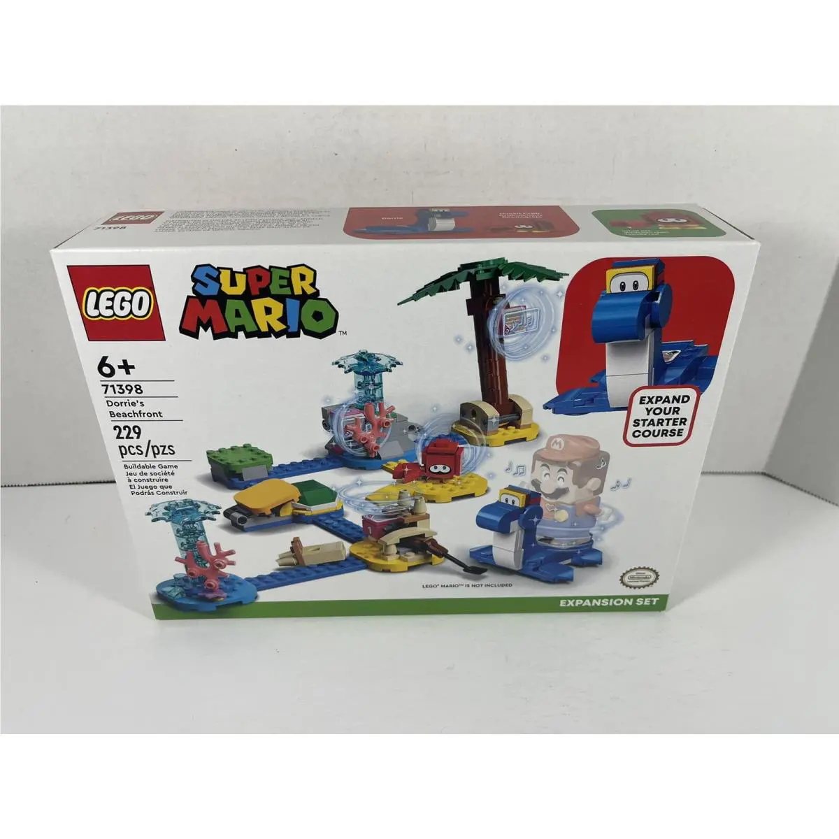 Lego Super Mario Dorrie’s Beachfront Expansion Set 71398