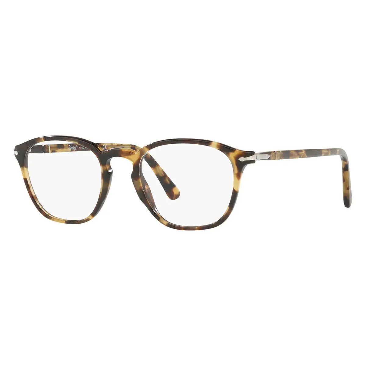 Men`s PO3178V 1056 52 Eyeglasses Brown / Beige Tortoise Optical Frame by Persol