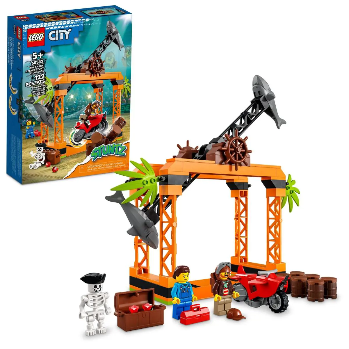Lego City: The Shark Attack Stunt Challenge 60342