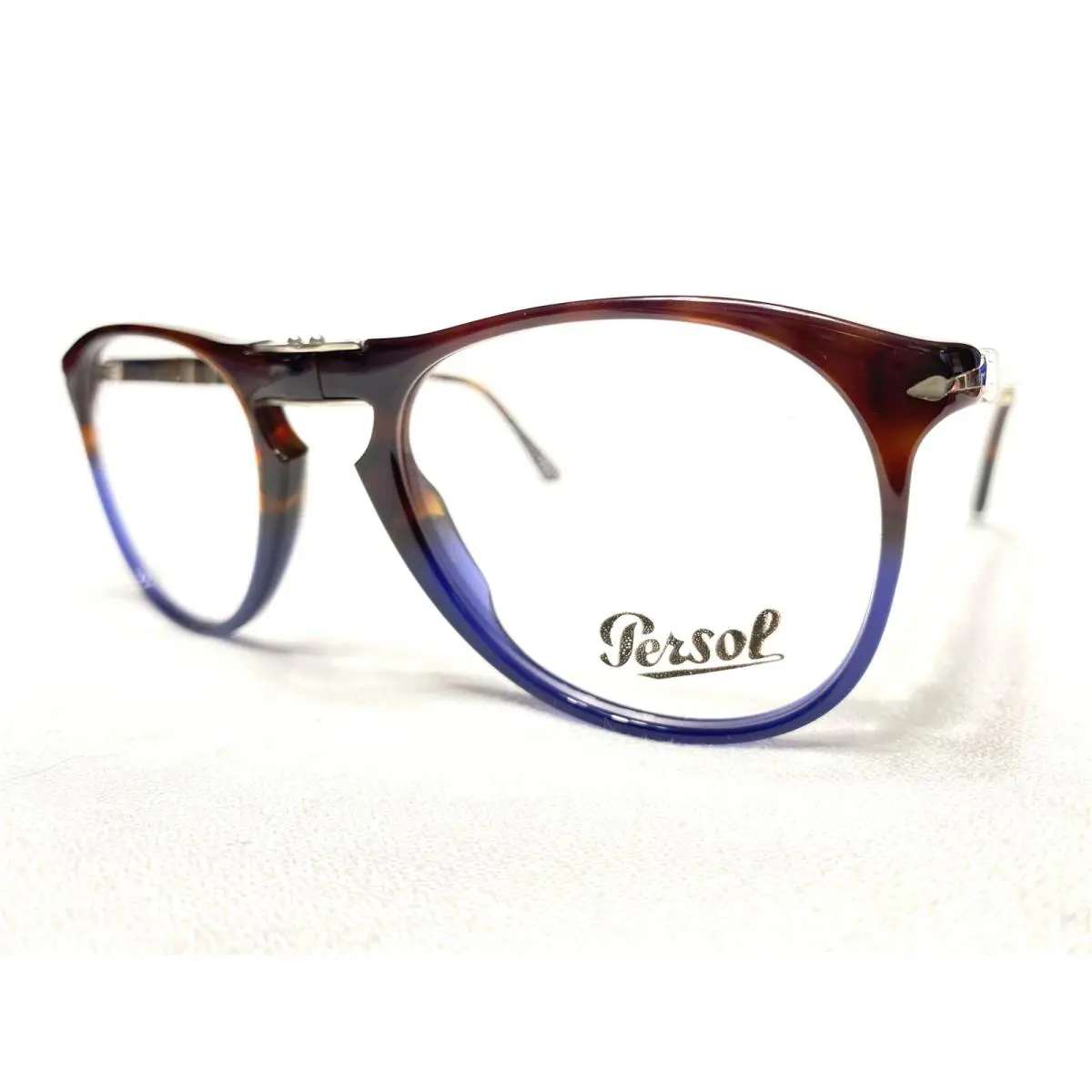 Persol Terra e Oceano PO9714-V-M 1022 Tortoise Aviator Eyeglasses Frames 52