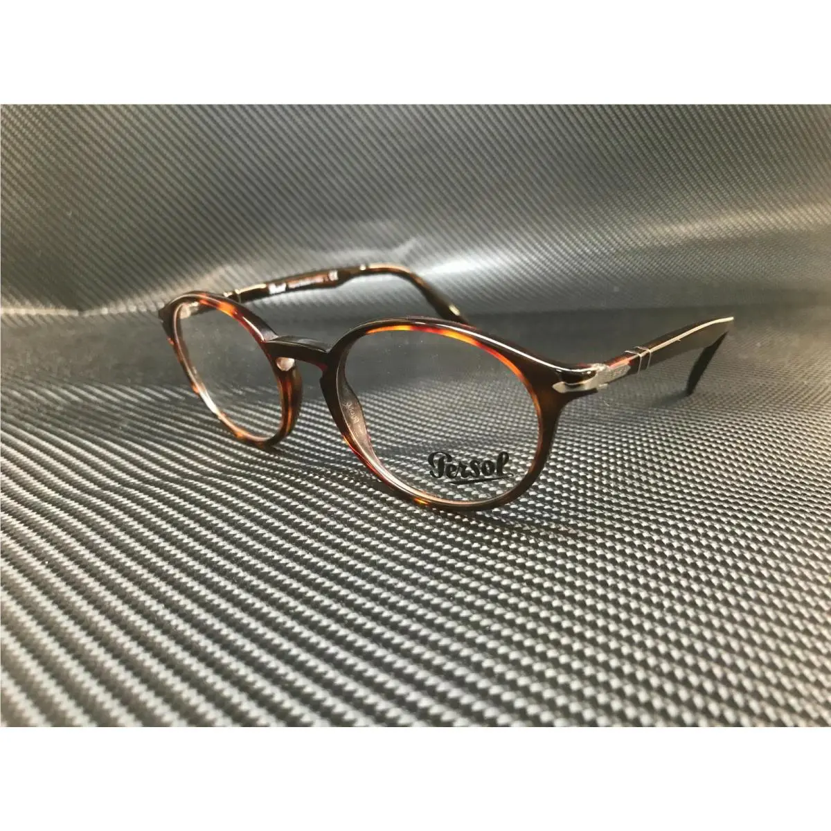 Persol PO3211V 24 Havana Demo Lens Unisex Eyeglasses 50 mm
