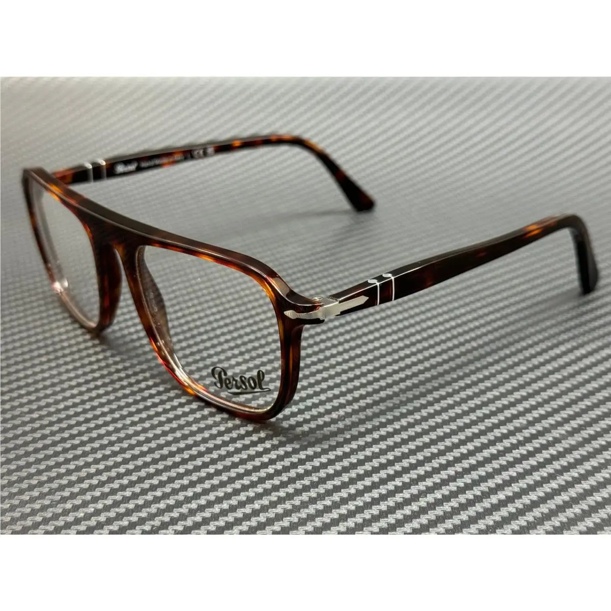 Persol PO3359V 24 Jacques Brown Havana Unisex 53 mm Eyeglasses