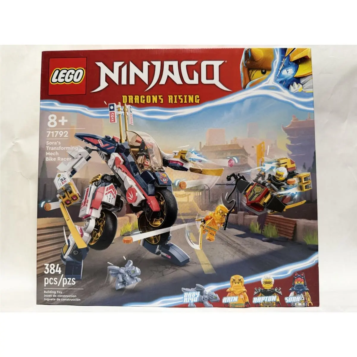 Lego Ninjago 71792 Sora`s Transforming Mech Bike Racer Nisb