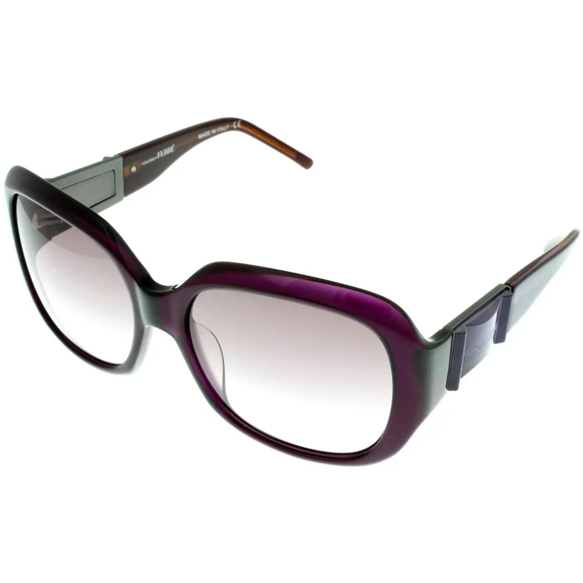 Sunglasses Women Rectangular Violet GF958 03 by Gianfranco Ferre