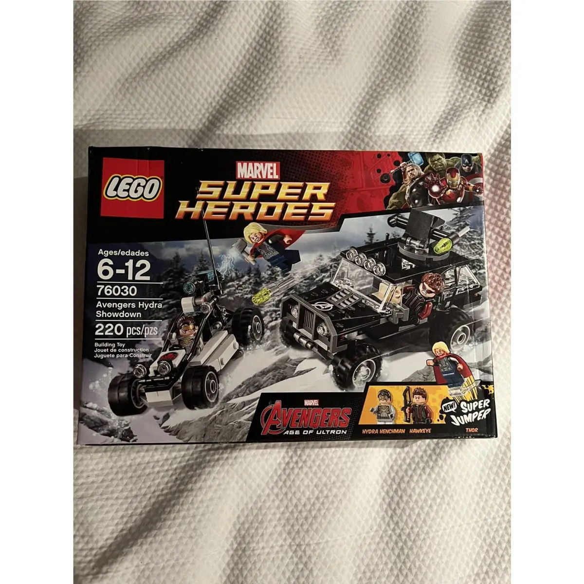 Lego Super Heroes Avengers Hydra Showdown Set 76030 Rare Retired