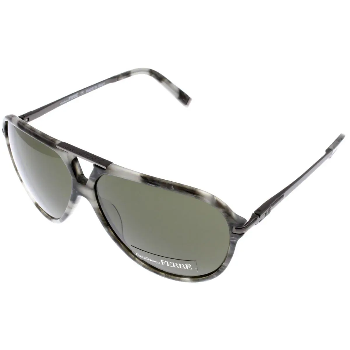 Sunglasses Unisex Aviator Grey Havana Multi-color GF922 03 by Gianfranco Ferre