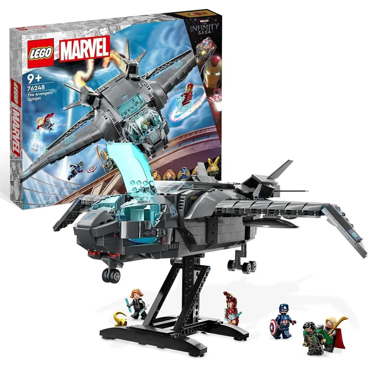 Lego 76248 - Super Heroes Marvel Avengers Quinjet 795 Pcs Age 9+