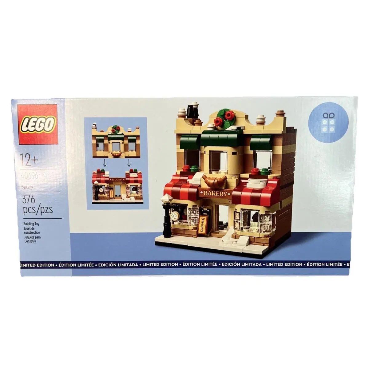 Lego Houses of The World The Bakery Set 40696 Gwp Limited Edition