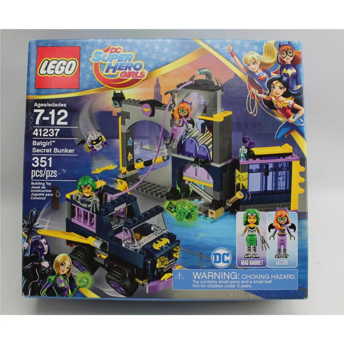 Lego DC Super Hero Girls Batgirl Secret Bunker Set 41237