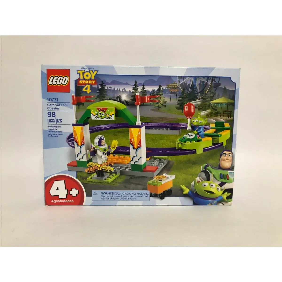 Lego Toy Story 4 - 10771 Carnival Thrill Coaster - - -retired