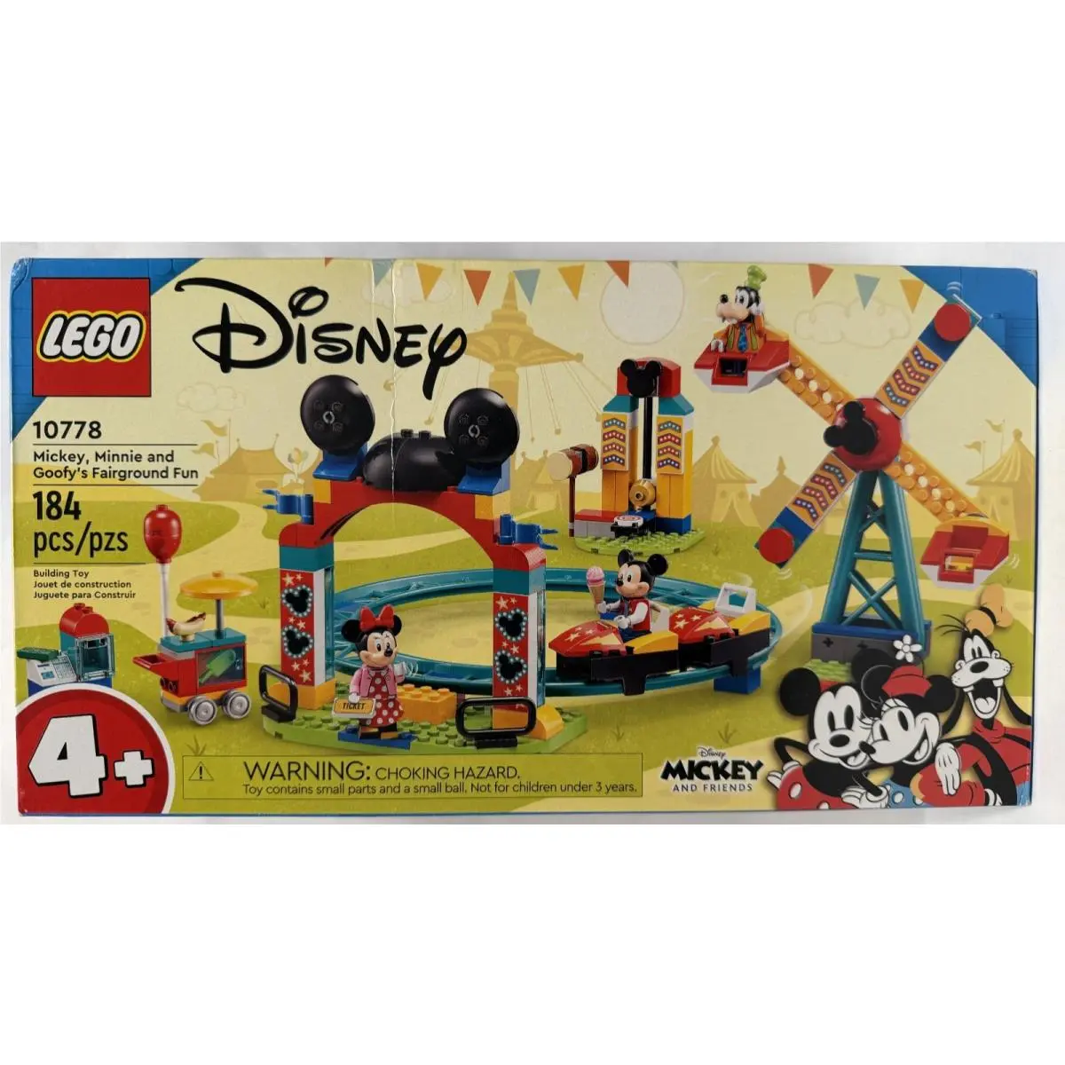 Lego Disney 10778 Mickey Minnie and Goofy`s Fairground Fun Nisb
