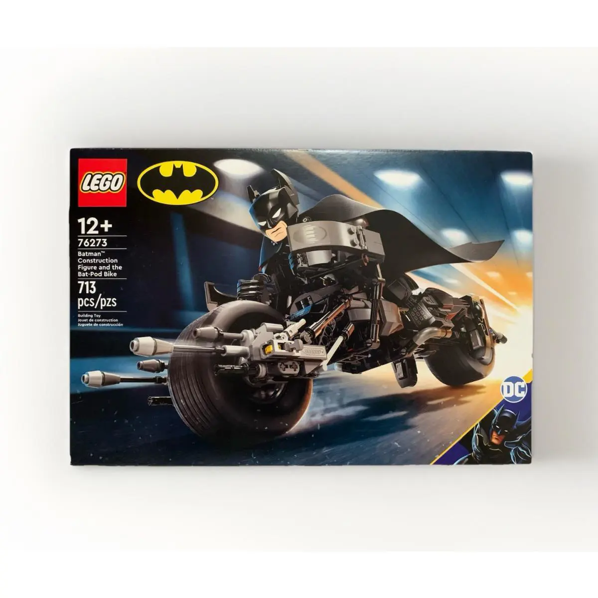 Lego 76273 Batman Construction Figure The Bat-pod Bike 713pc Building Set