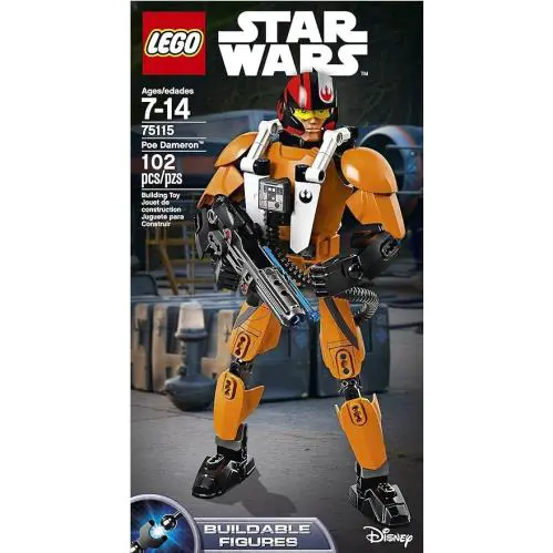 Lego Star Wars Buildable Figure - Poe Dameron Ultrabuild 75115