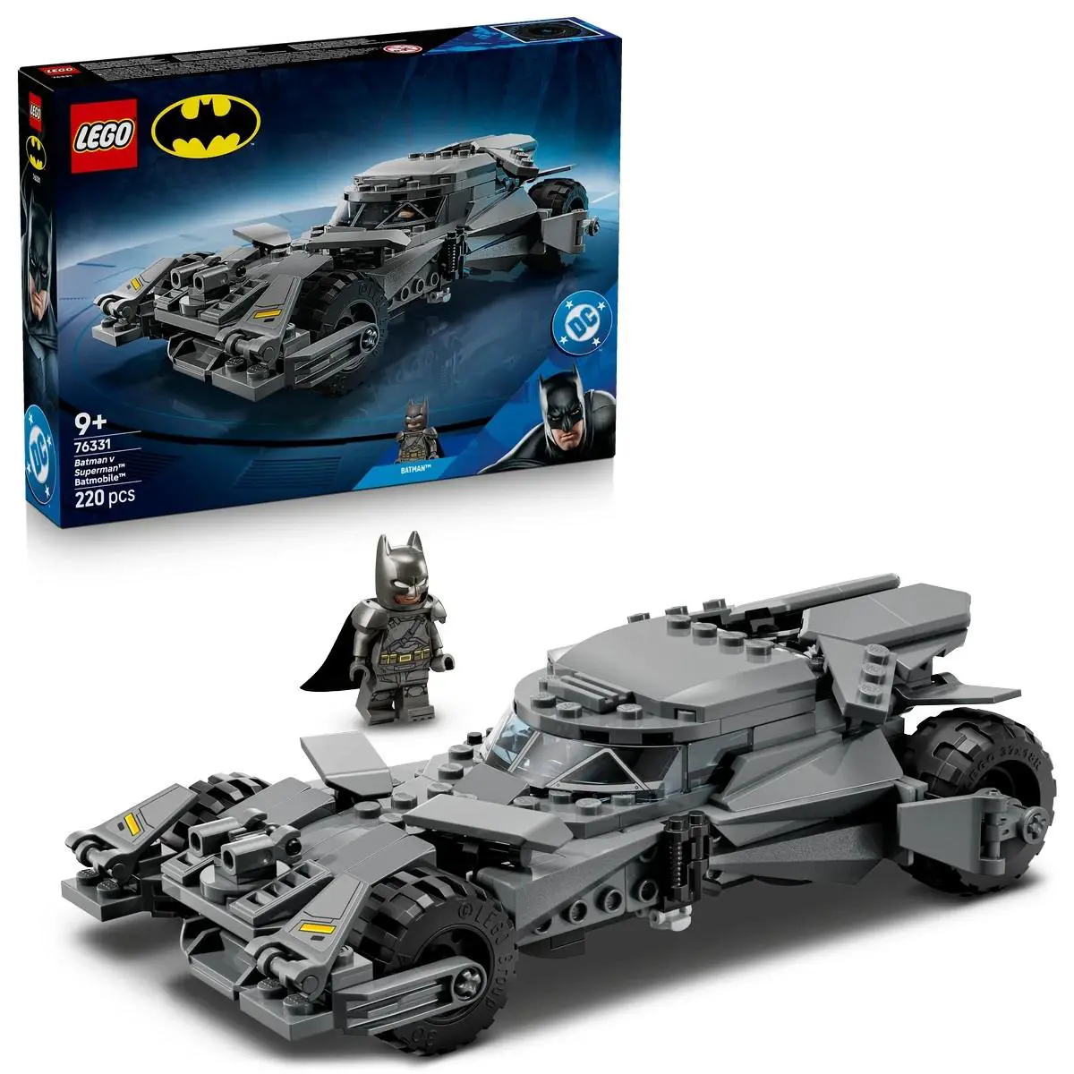 Lego DC 76331 Batman vs Superman Batmobile Ship Worldwide IN Hand