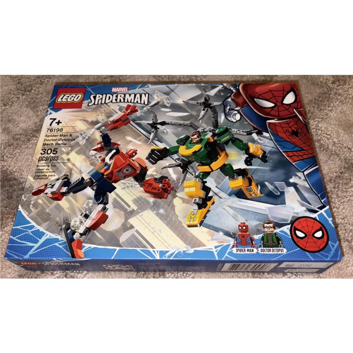 Marvel Super Heroes Lego - 76198 Spider-man Doctor Octopus Mech Battle