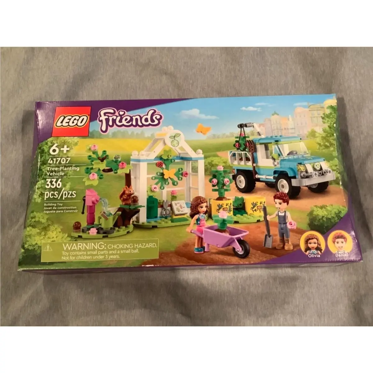 Lego Friends Tree Planting Vehicle 41707 Ages 6+ 336 Pcs