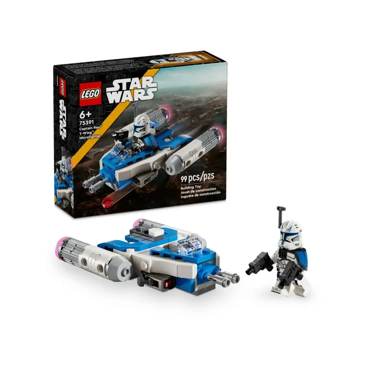 Lego Star Wars 75391 Captain Rex Y-wing Microfighter